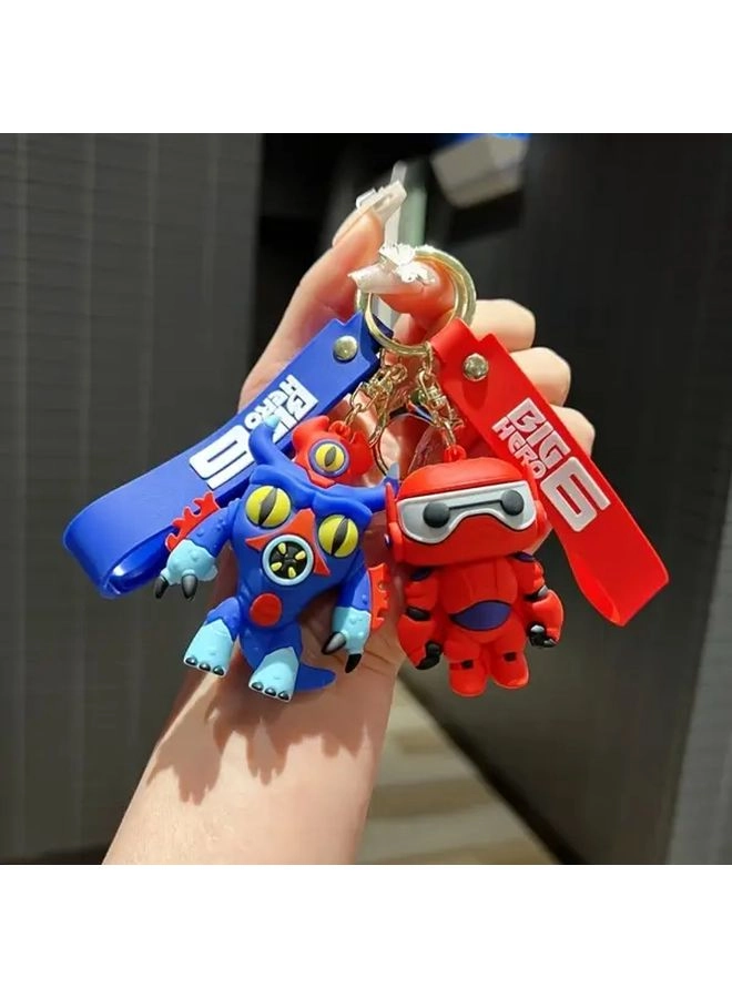 Generic Cartoon Super Heroes Keychain - Style C