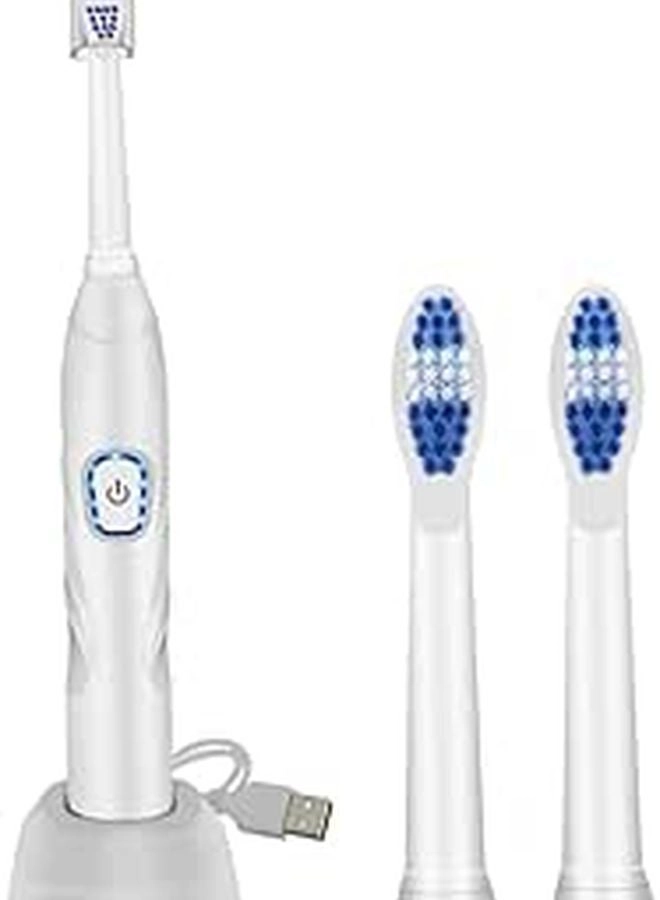 OY4342A2302 - USB Rechargeable White Electric Toothbrush