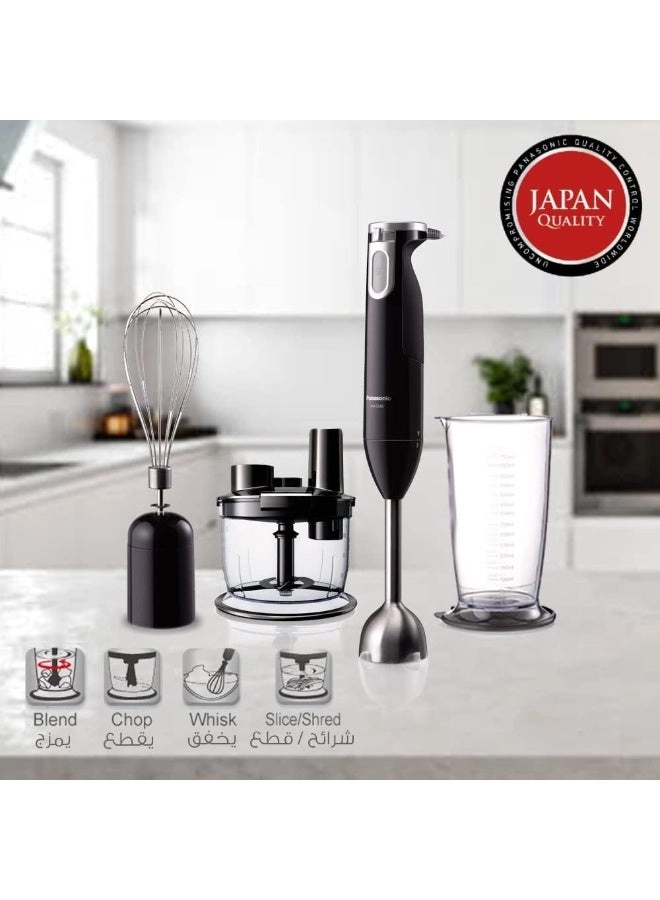MXSS40B - Hand Blender 4-in-1 Stainless Steel Shaft