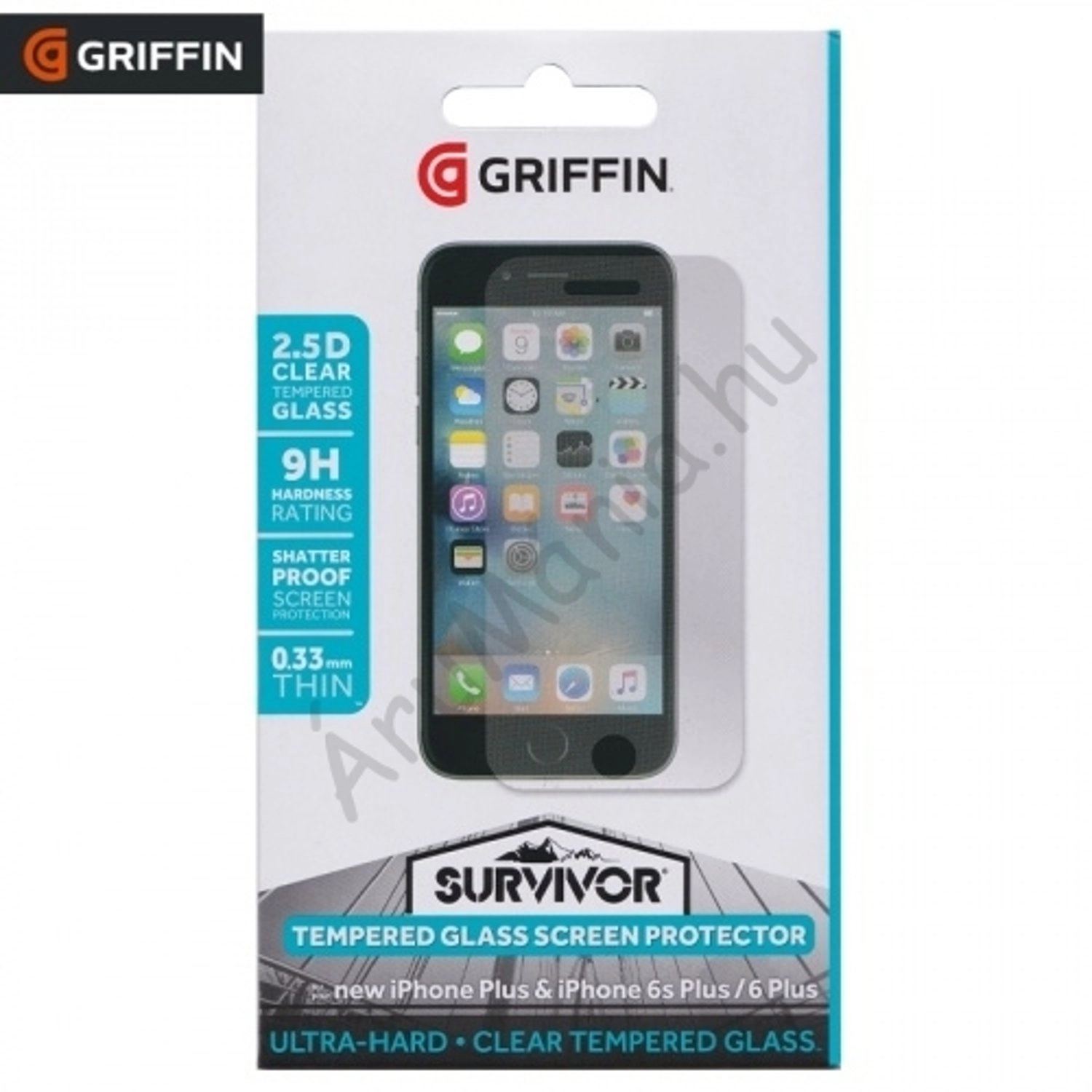 Survivor Glass Screen Protector for Iphone 7 Plus