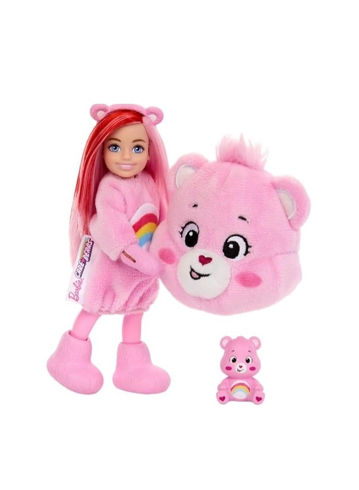 Barbie Chelsea Doll - Cutie Reveal Care Bears Series Ages 3+