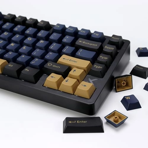 Blue Samurai PBT Double Shot Keycap Set - Wired