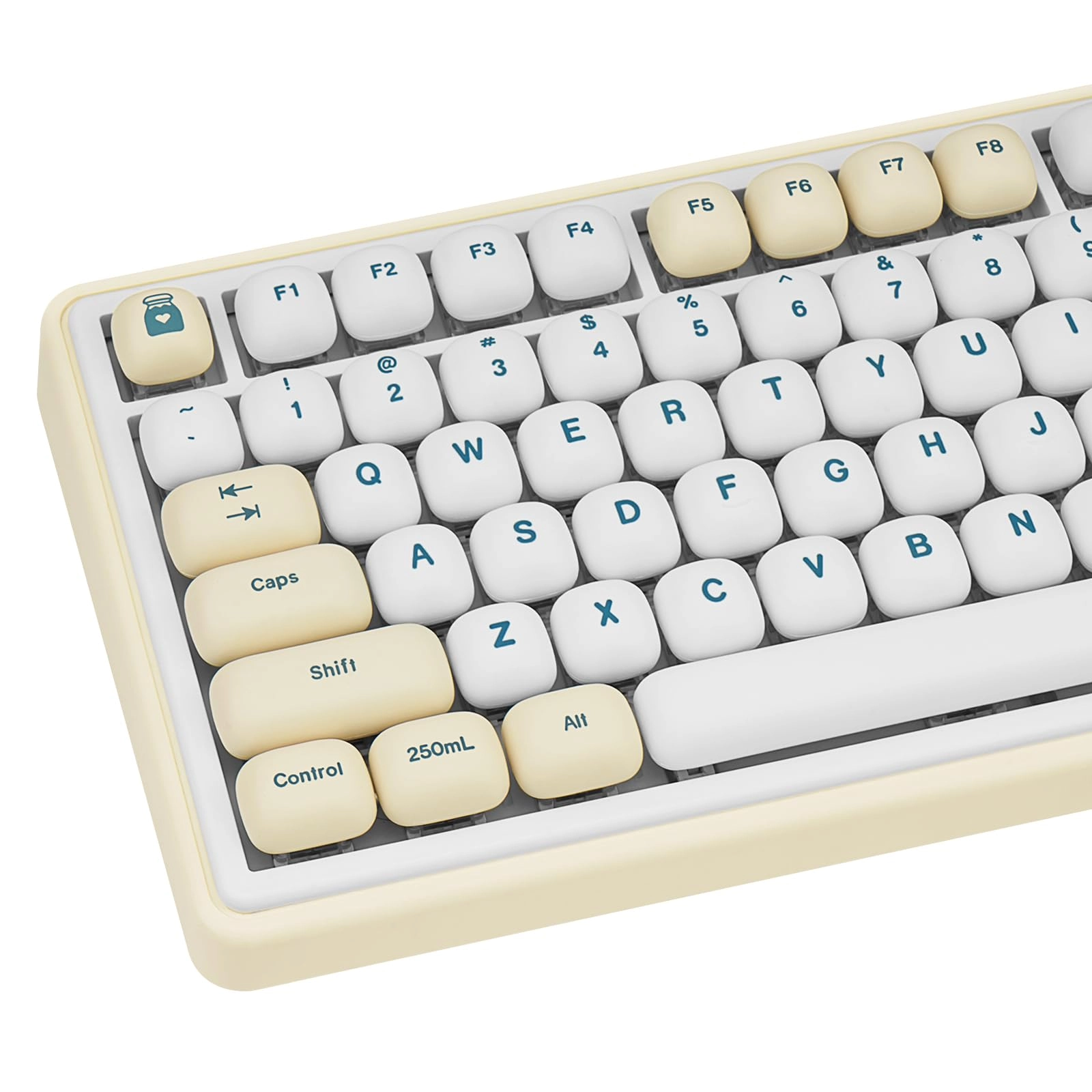 GEKUCAP GKJM-01 - QWERTY Keyboard (only keycaps)