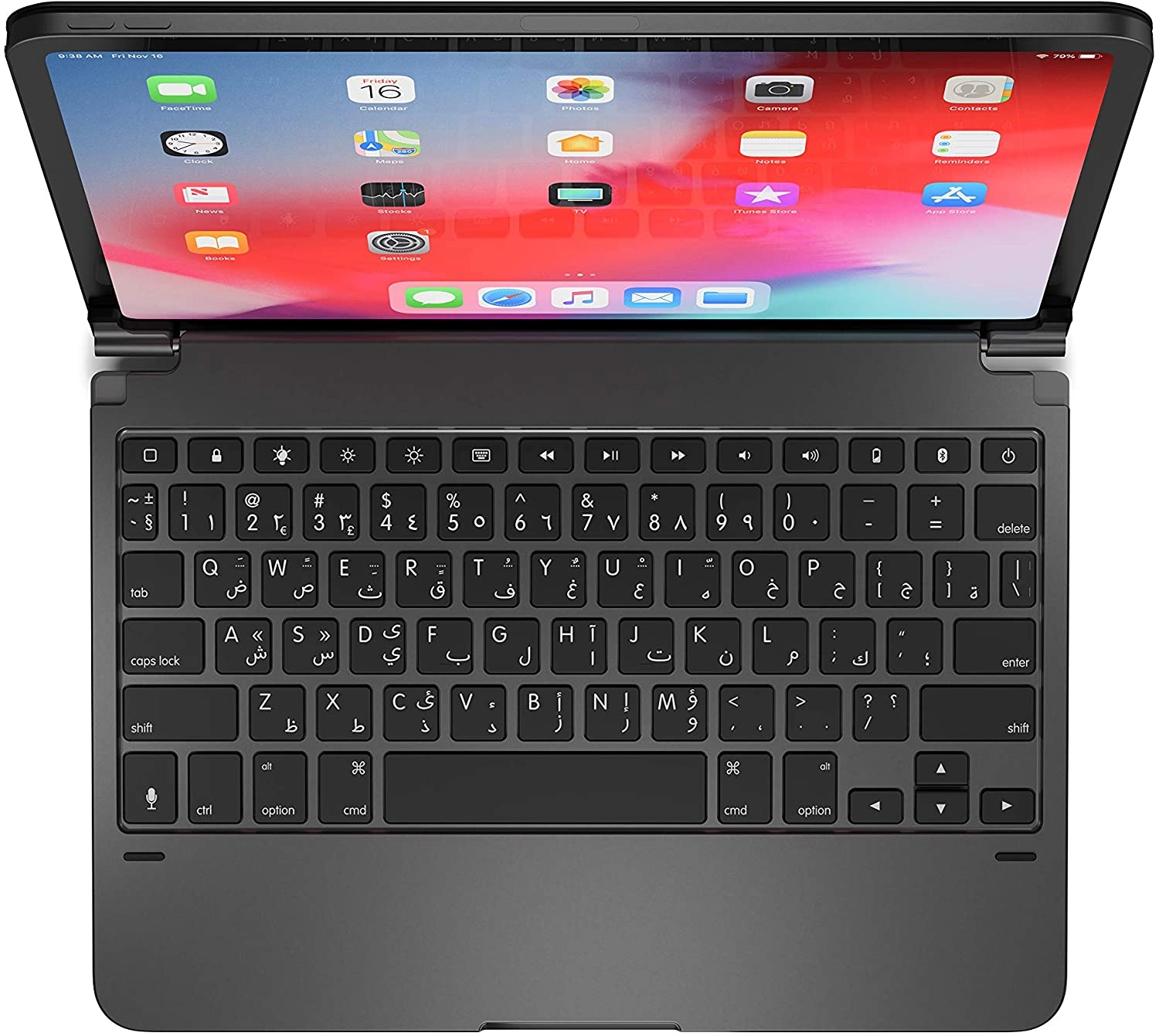 Akzun Trading Bry4012A - for iPad Pro 11.0 Inch - Arabic/English