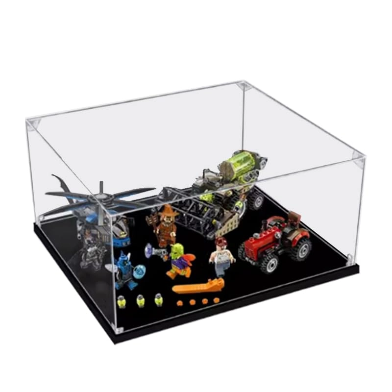 Clear Acrylic Display Case (76054) - Batman: Scarecrow Harvest of Fear LegoHeroes
