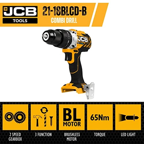 18v Brushless Cordless Combi Drill - 2.0ah