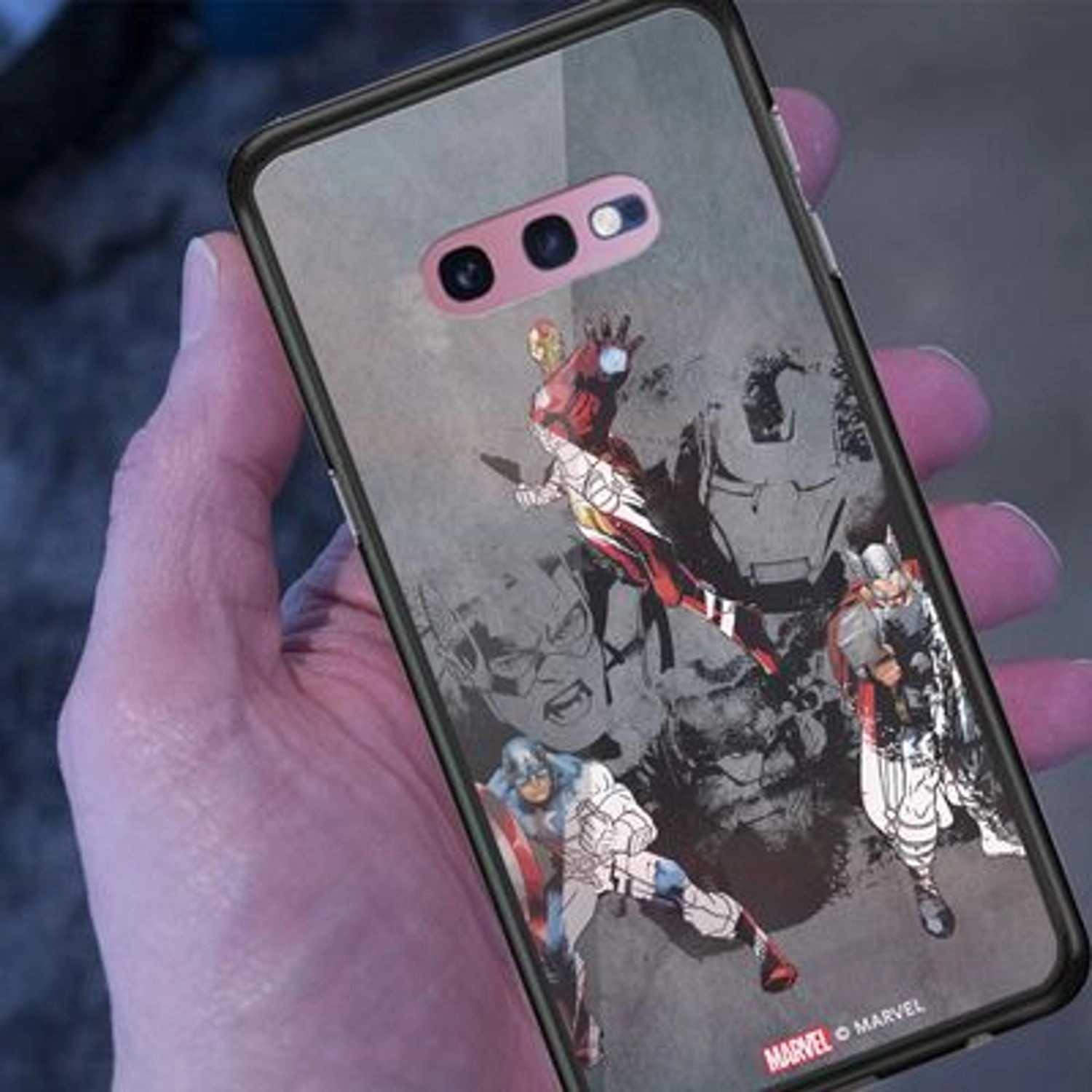 Avengers Trio Back Case for Galaxy S10