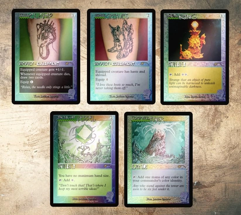 MTG Decks & More SECRET LAIR X BRAIN DEAD: STAPLES (Foil Edition) - English 5pcs