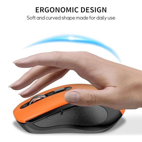 Ergonomic Optical Mouse - USB Wireless