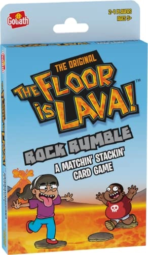 The Floor is Lava Rock Rumble - Card Game