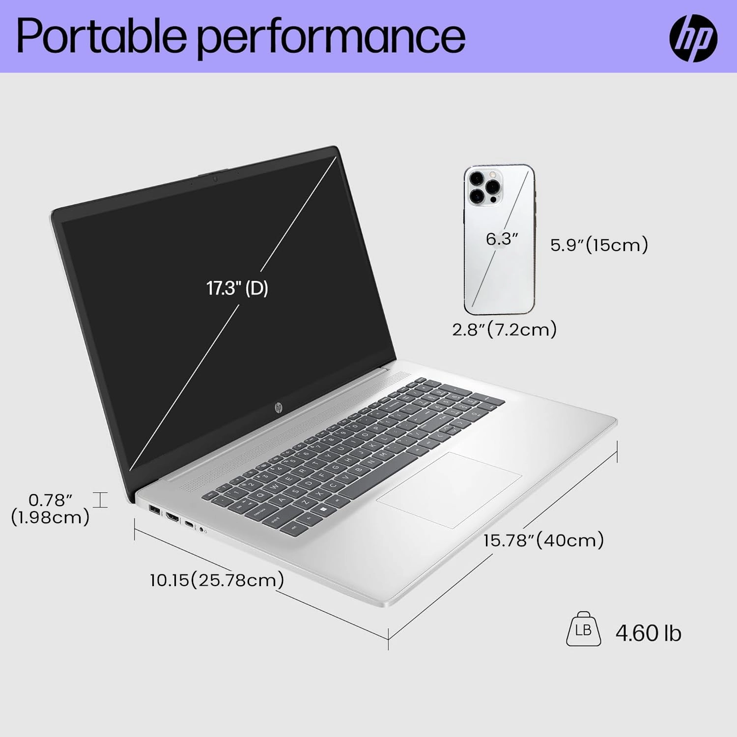 TPN-I139 - 17.3'' Core i3-N305 8GB DDR4 512GB SSD