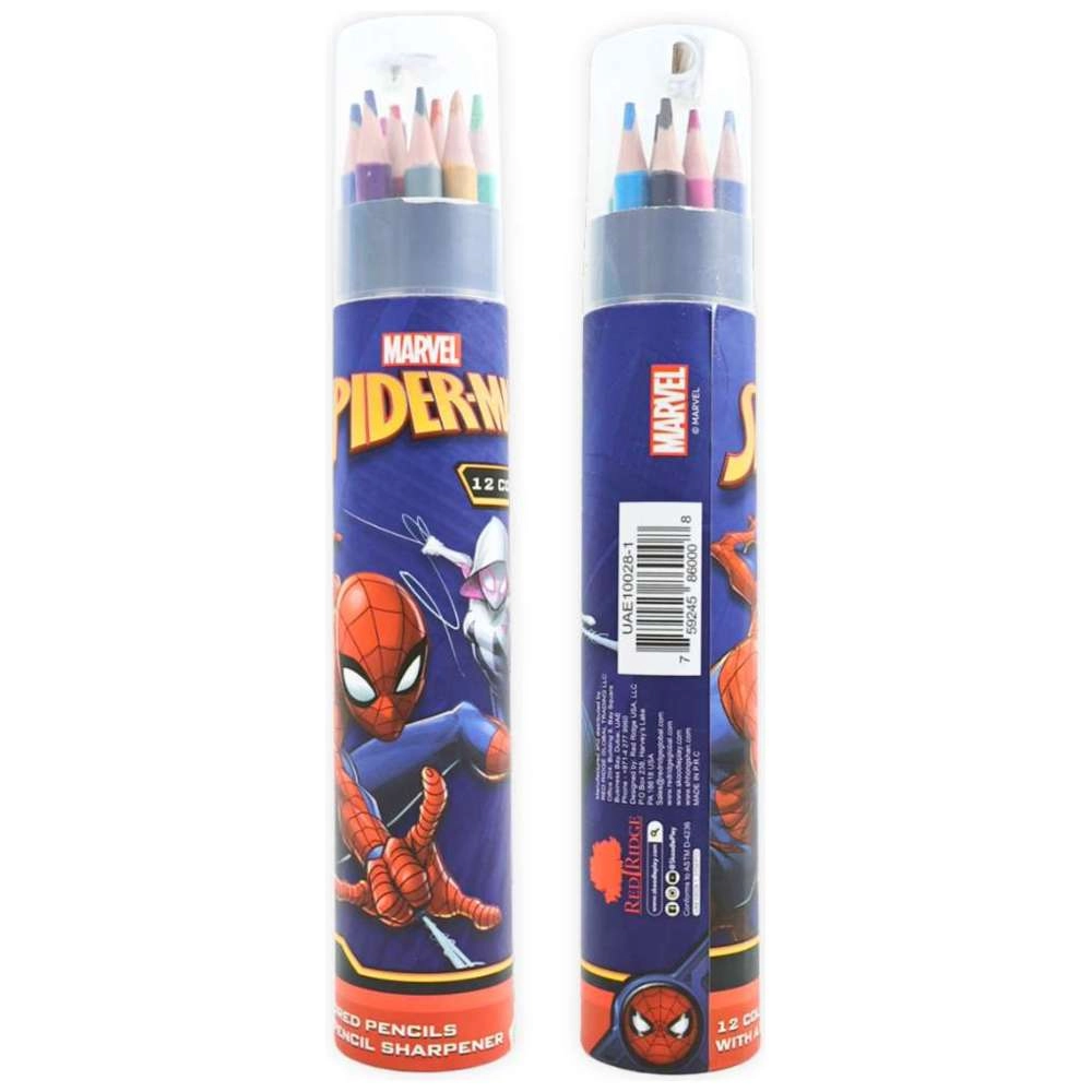 Spider-Man Colored Pencils - 24