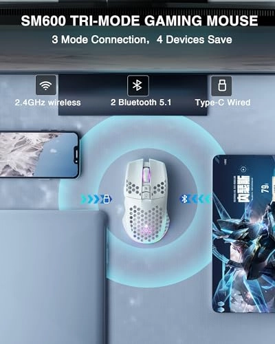 SM600 Gaming Mouse - Bluetooth