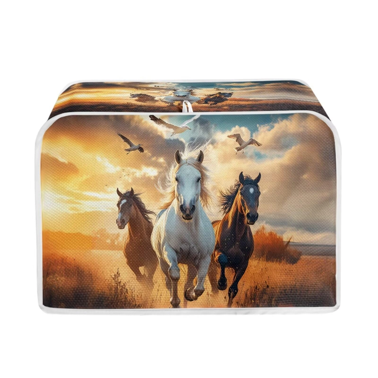 eheartsgir Toaster Cover - Stain Resistant Dustproof Universal Size