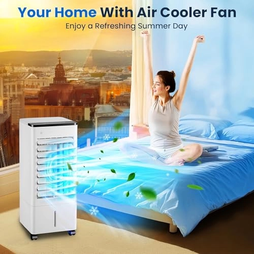 Portable Air Conditioner - 5000m³/h 120°Oscillation 35L