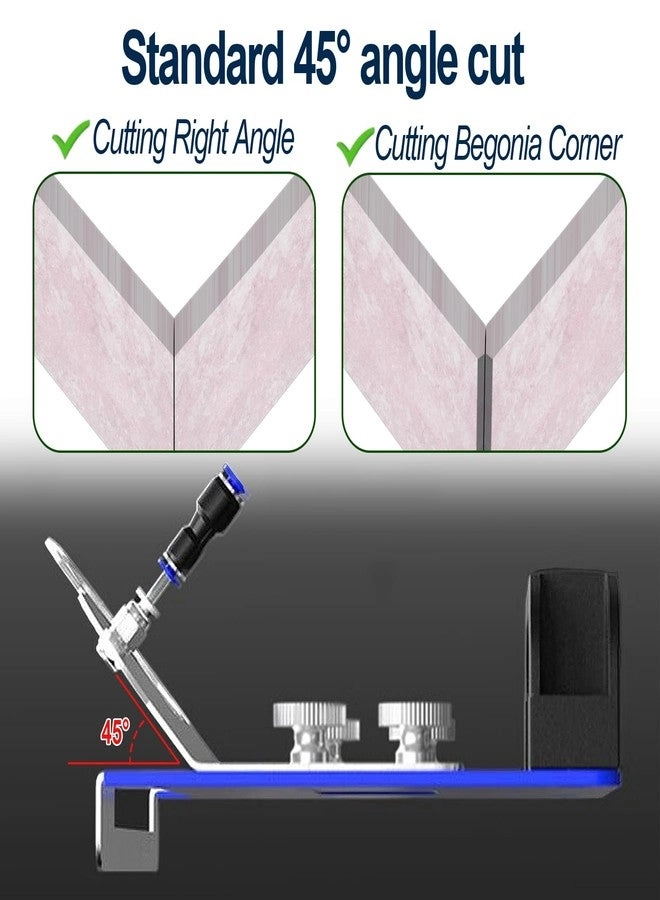 Angle Grinder Chamfer Cutting Stand - 45° 100-Type Stainless Steel