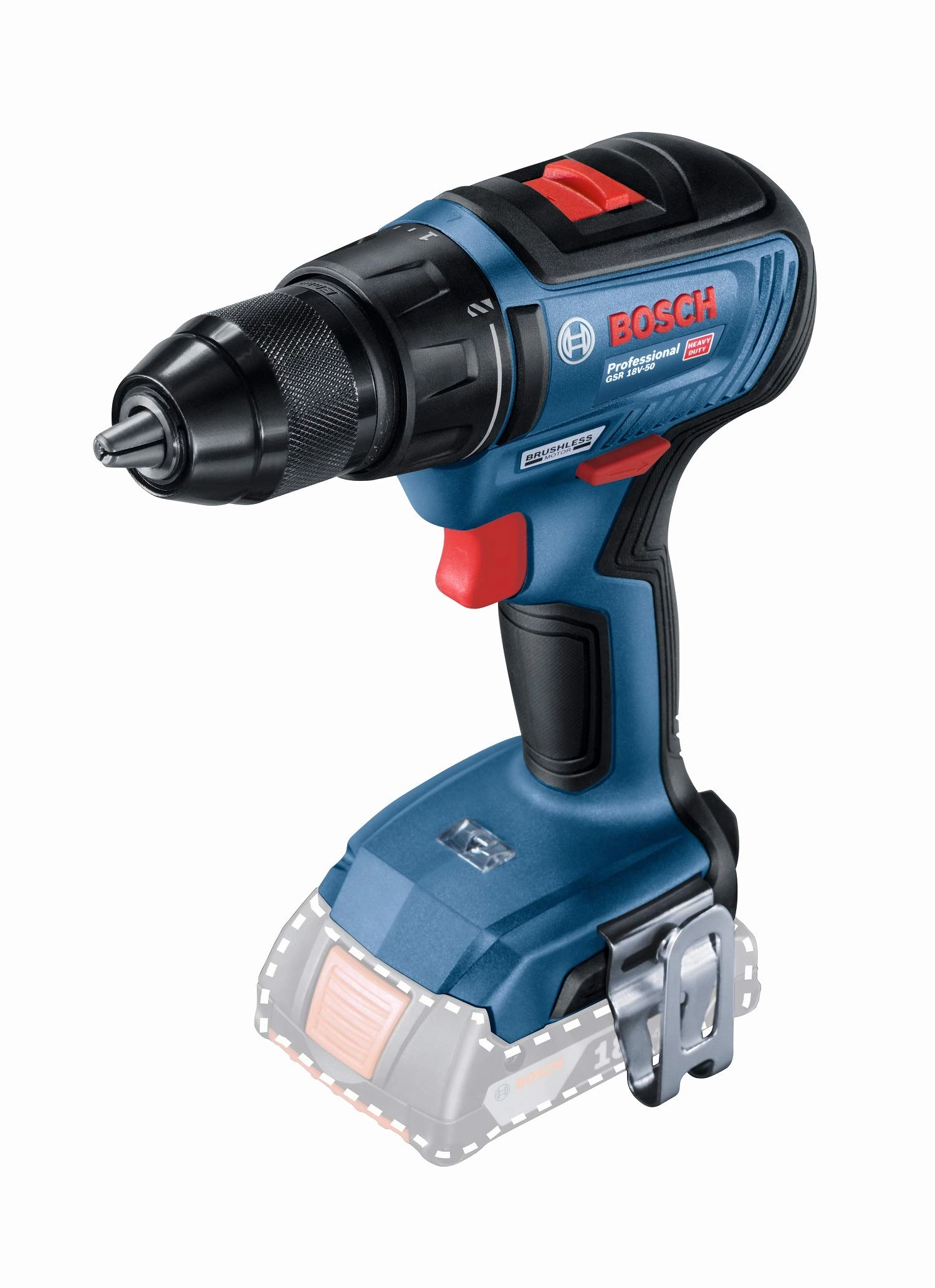 Bosch Gsr 18V-50 - Brushless Motor 13 mm