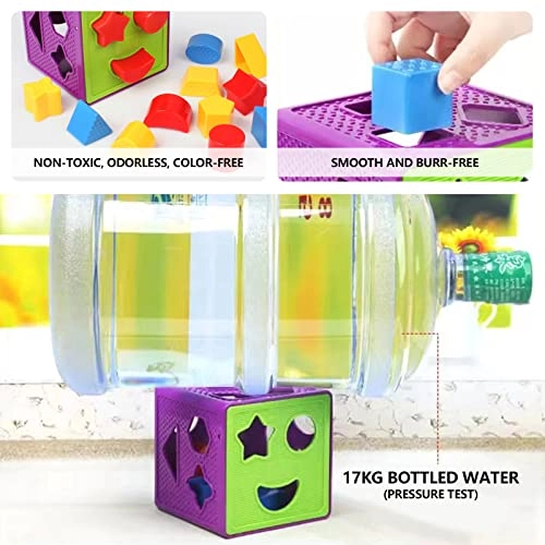 Geometric Kaleidoscope Block Toy - 2 to 5 years 16 pieces