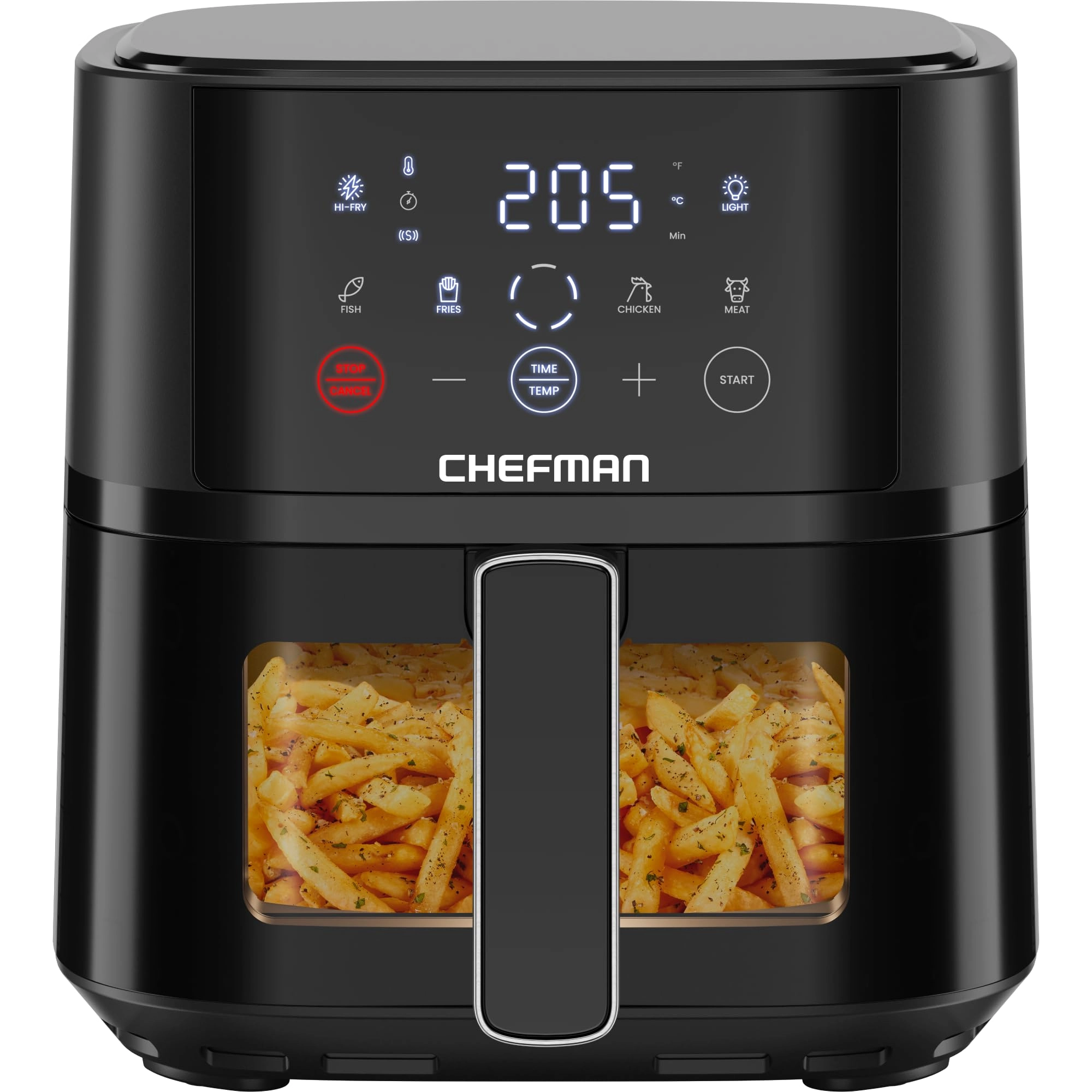 ChefmanTurboFry Touch Easy-View RJ38-4TW-BLK-DS-EU