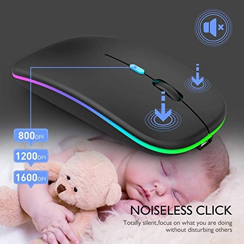 Wireless Rechargeable Mouse - USB