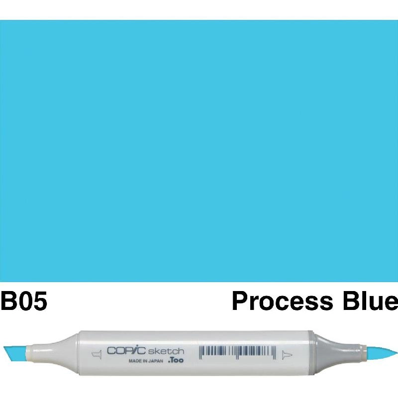 Copic Sketch B-05 - Process Blue Twin Tip
