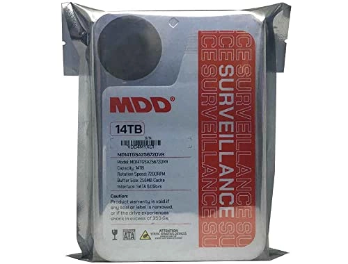 3.5" 7200rpm 256MB SATA 6Gb/s (MDD14TSATA25672DVR) - 14TB