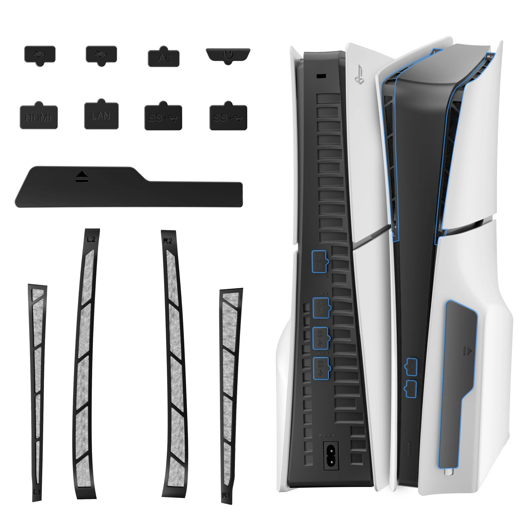 TanReginal Dust Strip/Dust Plug Cover - PS5 Slim