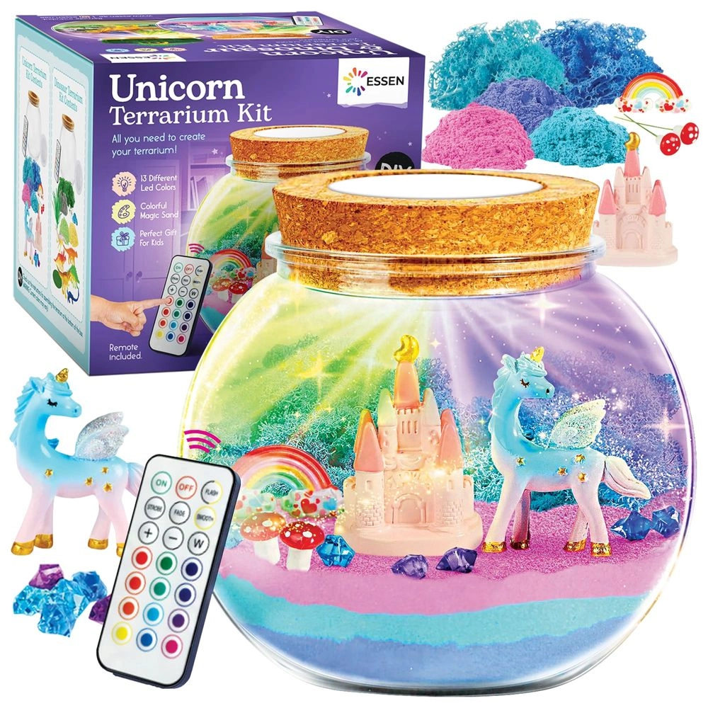 Unicorn Terrarium - 13 Pieces