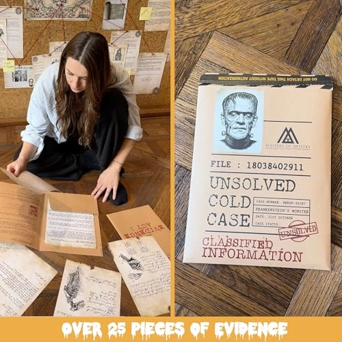 Halloween Cold Case File - Solve A Murder
