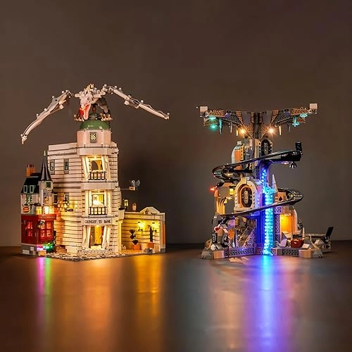 LED Light Set for Lego 76417 Gringotts Wizard Bench - Collector's Edition Standard Version