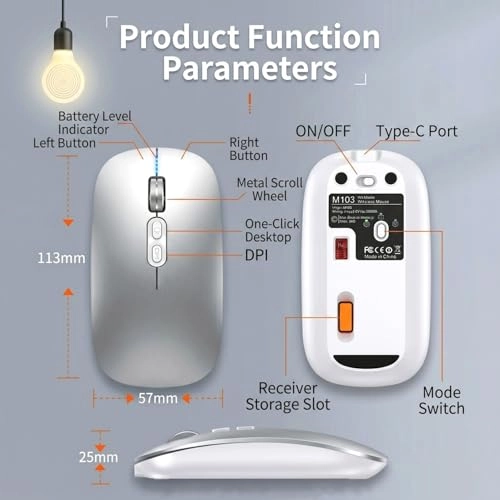 Wireless Mouse - Bluetooth