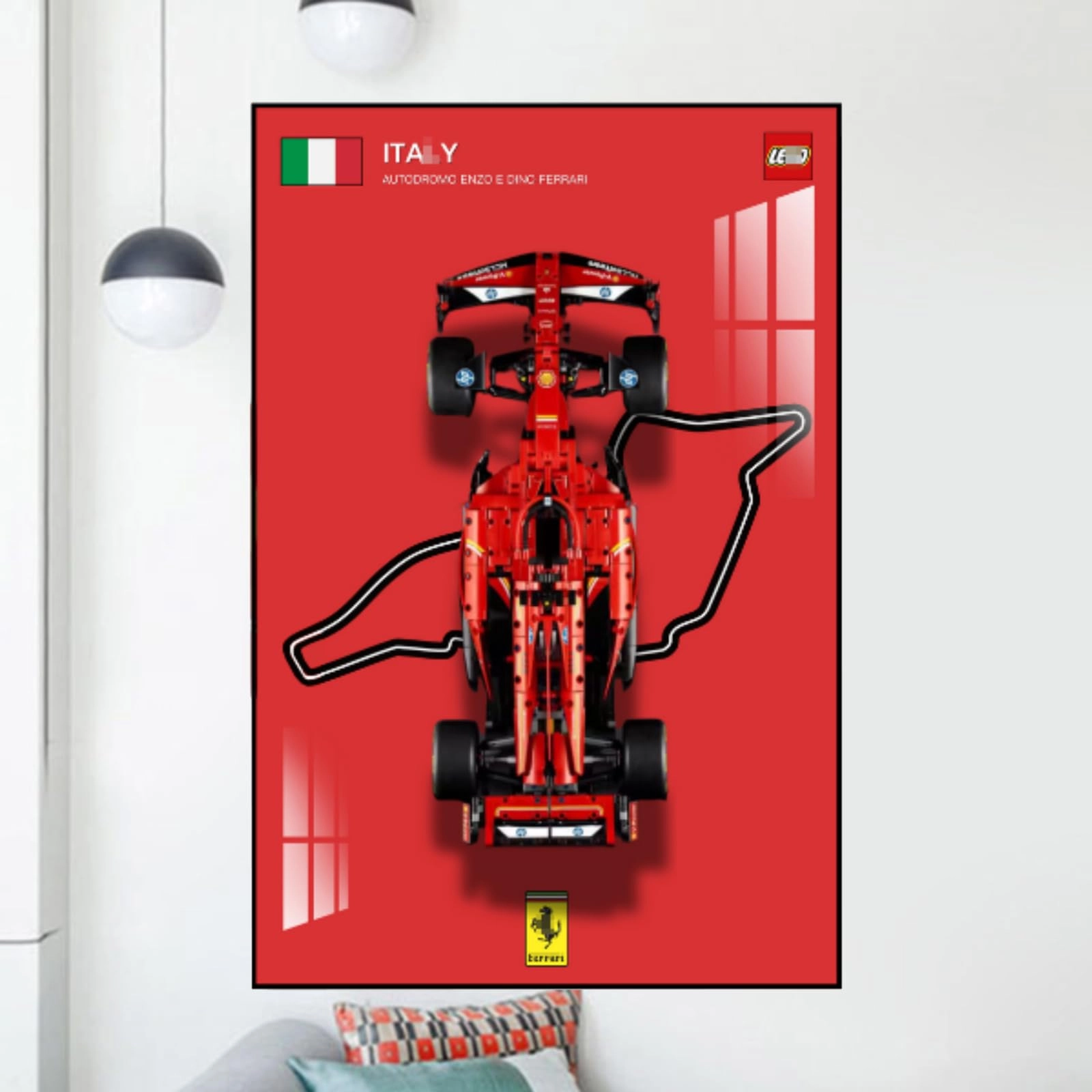 SUNHON Figures Display Wall Mount - LEGO