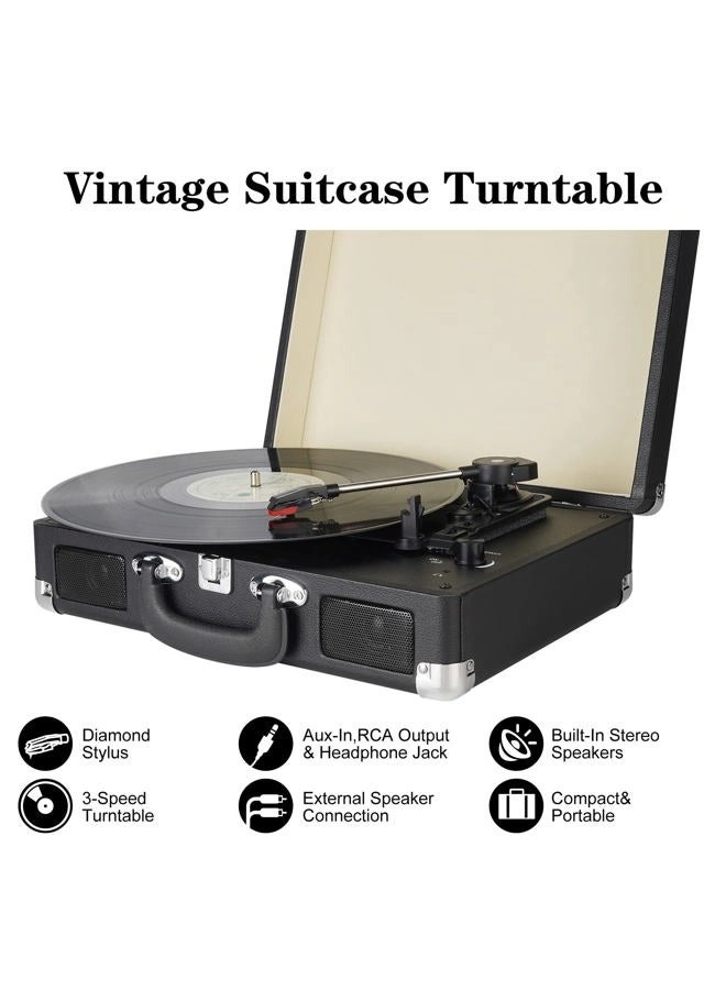 Vinyl Record Player - Belt Driven