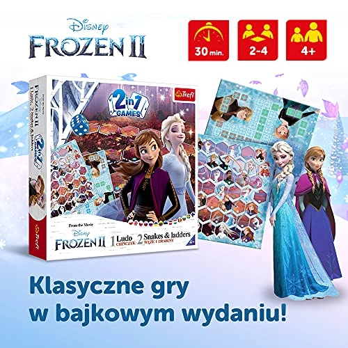 Ludo + Tubes & Ladders: Disney Frozen 2