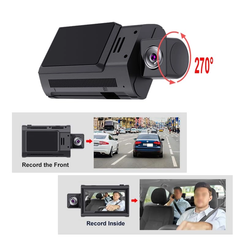 Touch Screen 4G LTE Dash Cam - 1080p 30 FPS