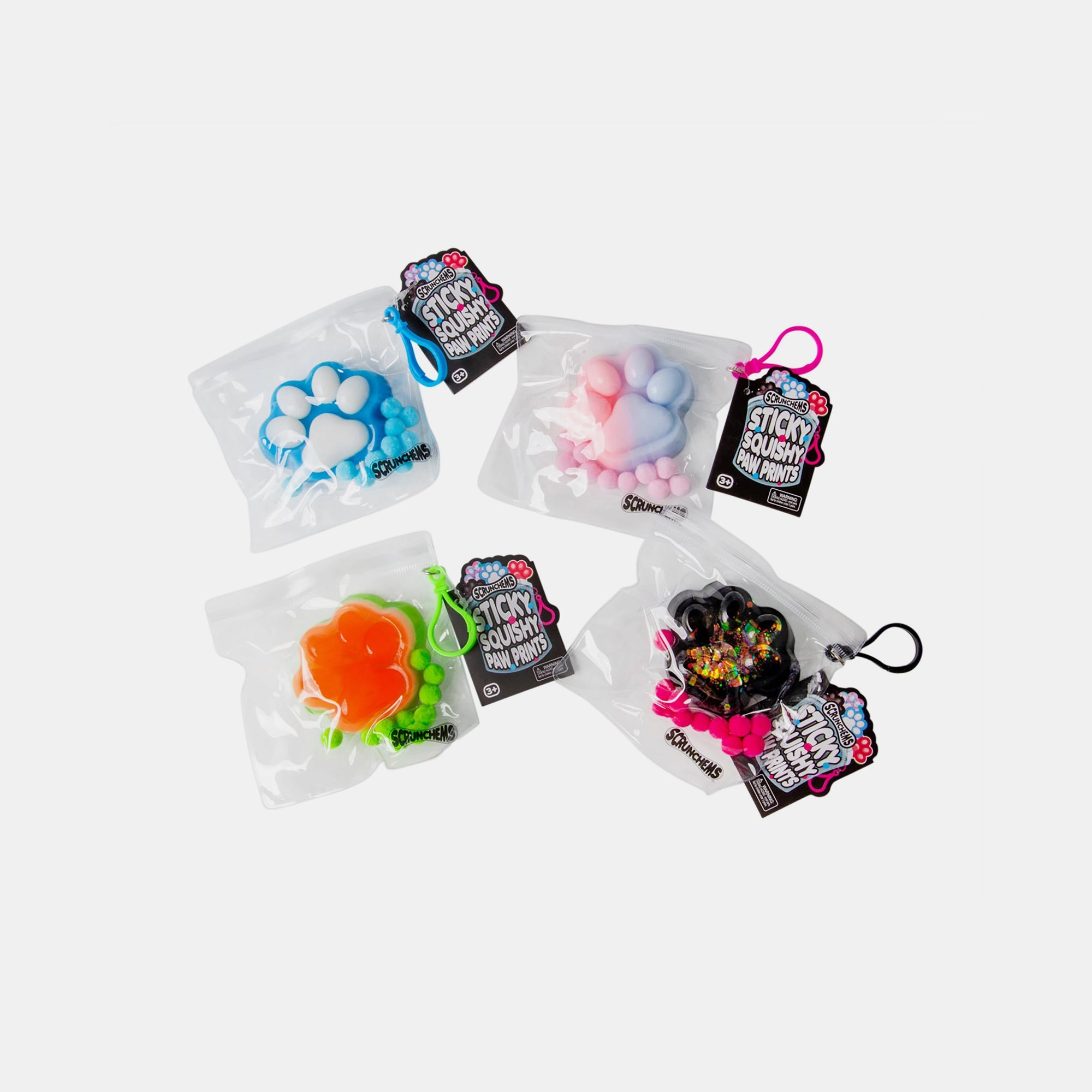 Sticky Squishy Paw Prints - 3+