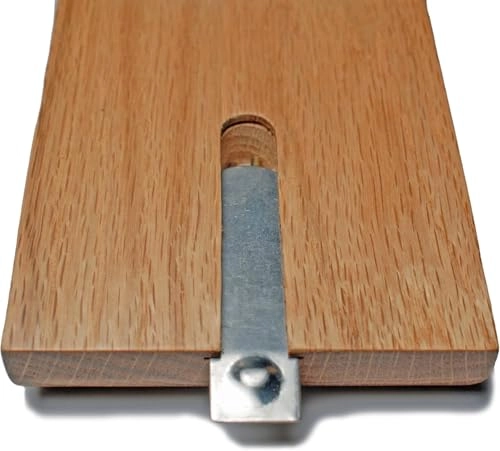 Cabinet Cribbage Set - Solid Oak 3 Track Metal Pegs