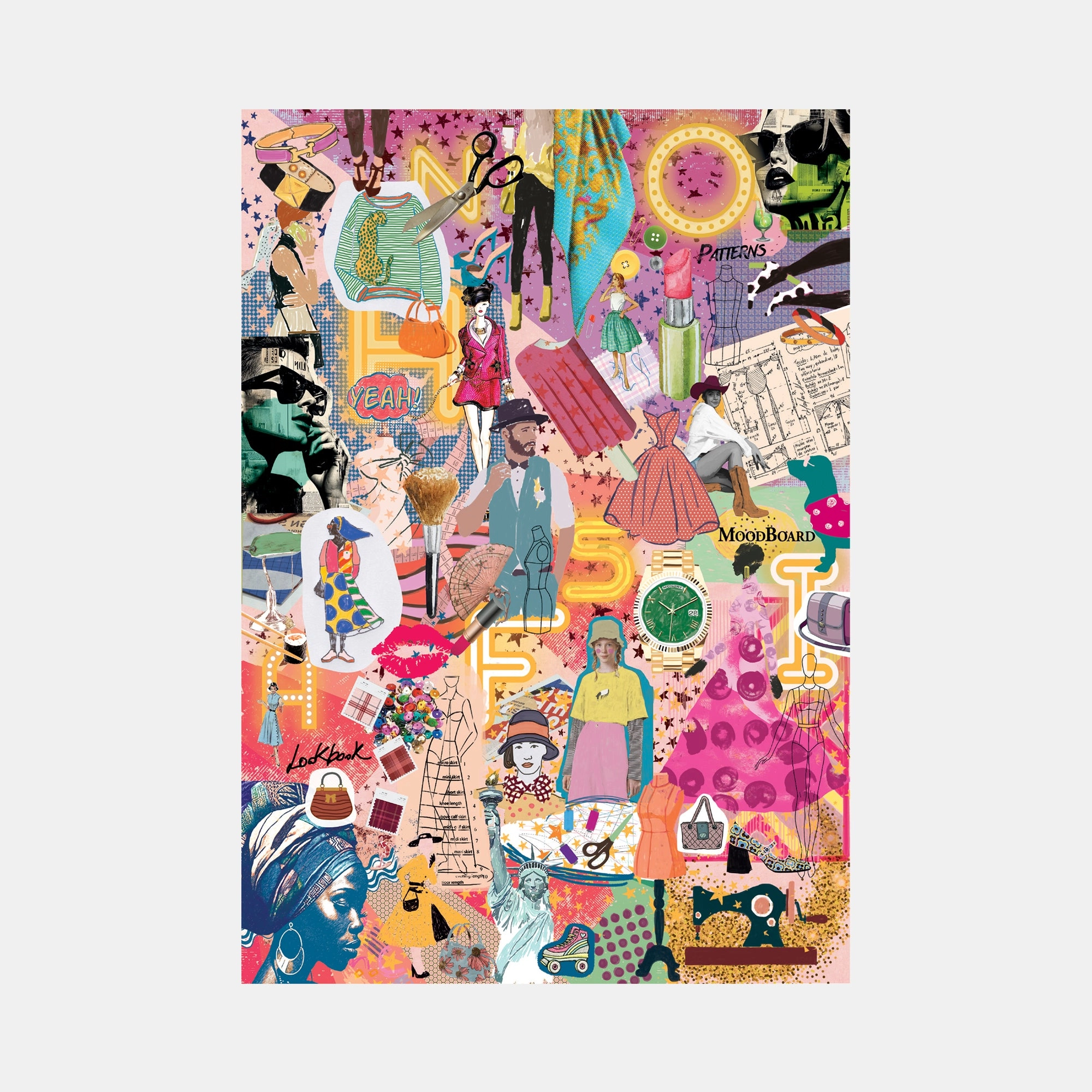 Fashion Design Puzzle - 1000 pcs