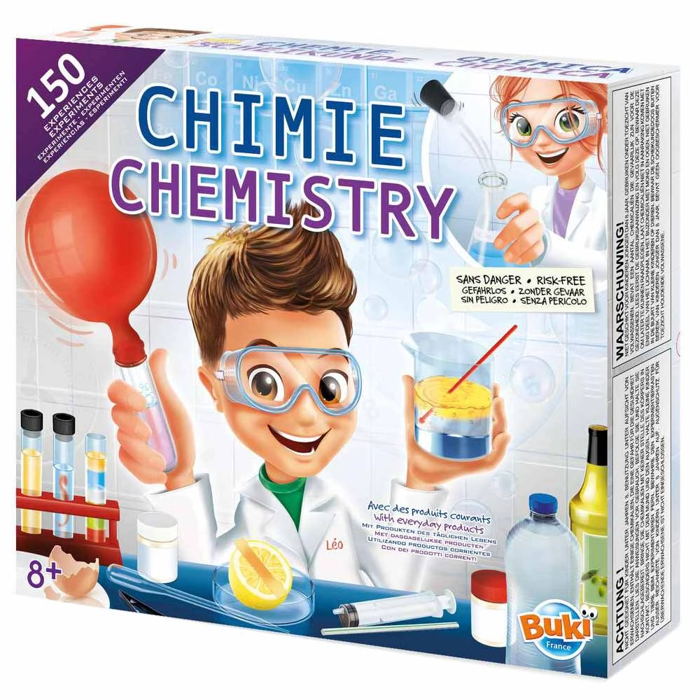 Buki France Chemistry Kit - 150 pieces 10 to 13 years+ Chemistry
