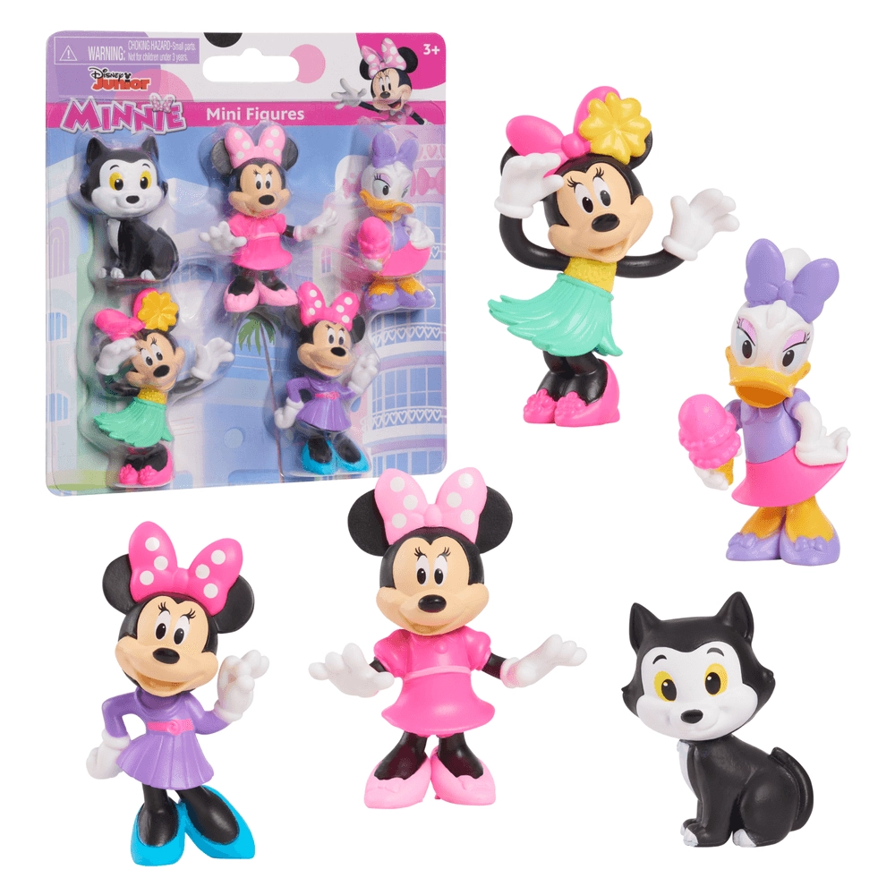 Minnie Mouse Mini Figure Set - 5 pcs