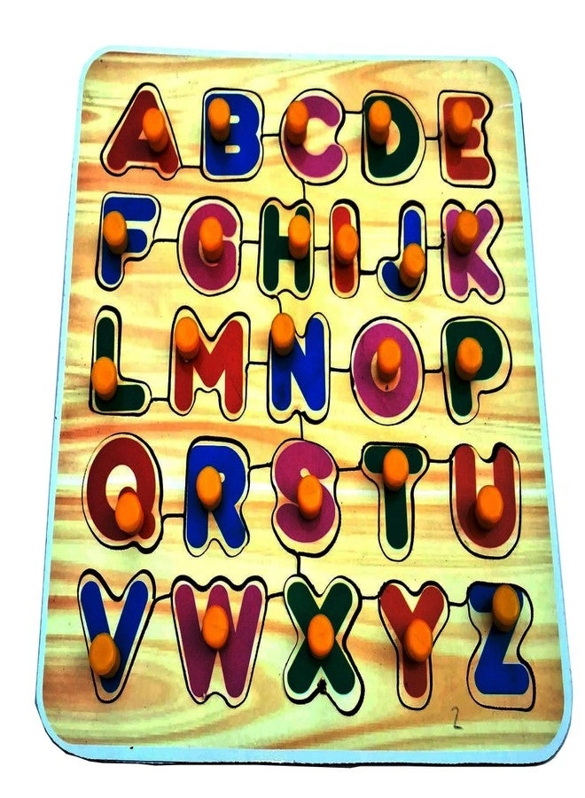 Wooden Alphabet Learning Board