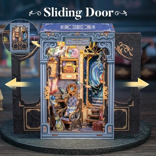 Book Nook Kit - DIY 3D Wooden Puzzle