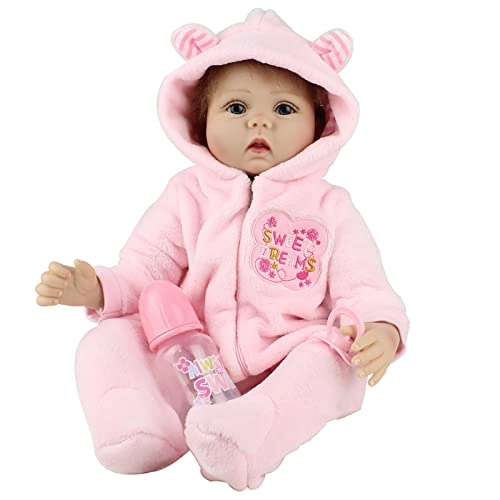 Reborn Baby Doll - 55cm 22" Vinyl Cotton Body