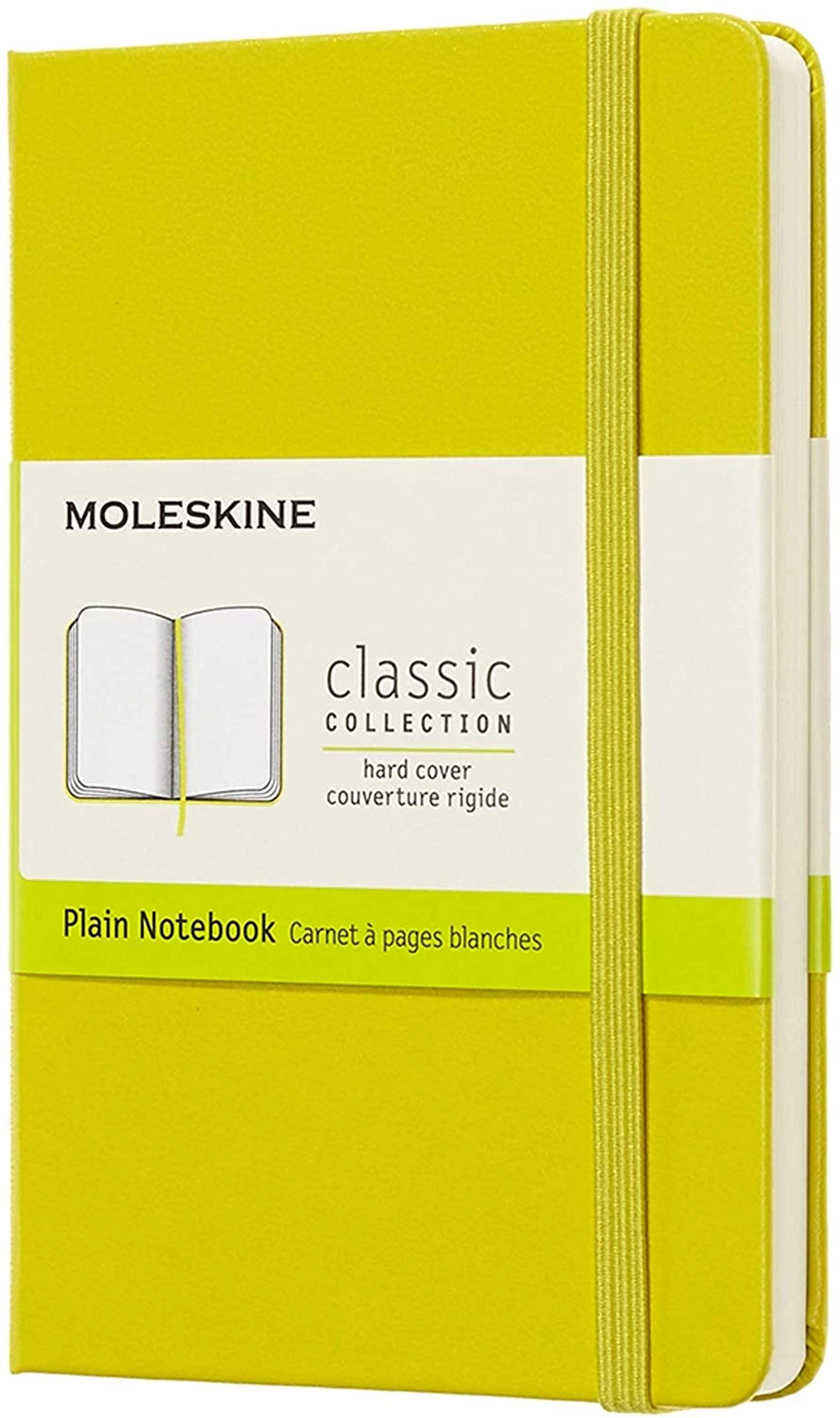Plain Notebook Pocket Hardcover - Blank 192 Pages
