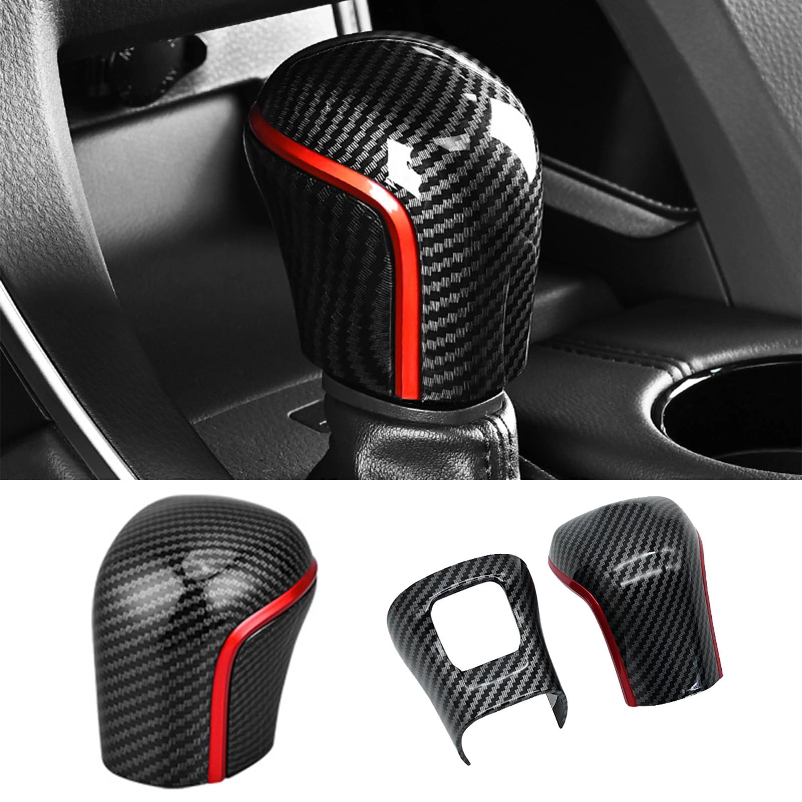 ussde Shift Knob Cover - Toyota Corolla Corolla Cross Camry Avalon 2019-2025 2022-2025 2018-2023 2018-2025