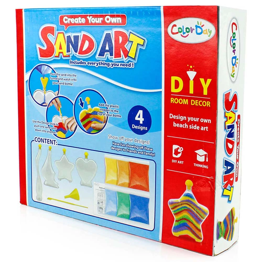 DIY Sand Art - 5+ years 4 pcs