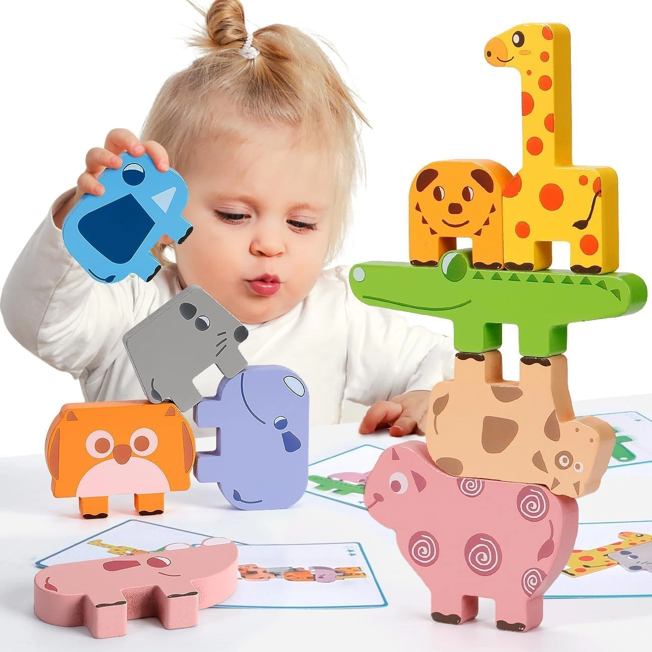 AM ANNA Animal Blocks - 12 months - 3 years 10 piece(s)