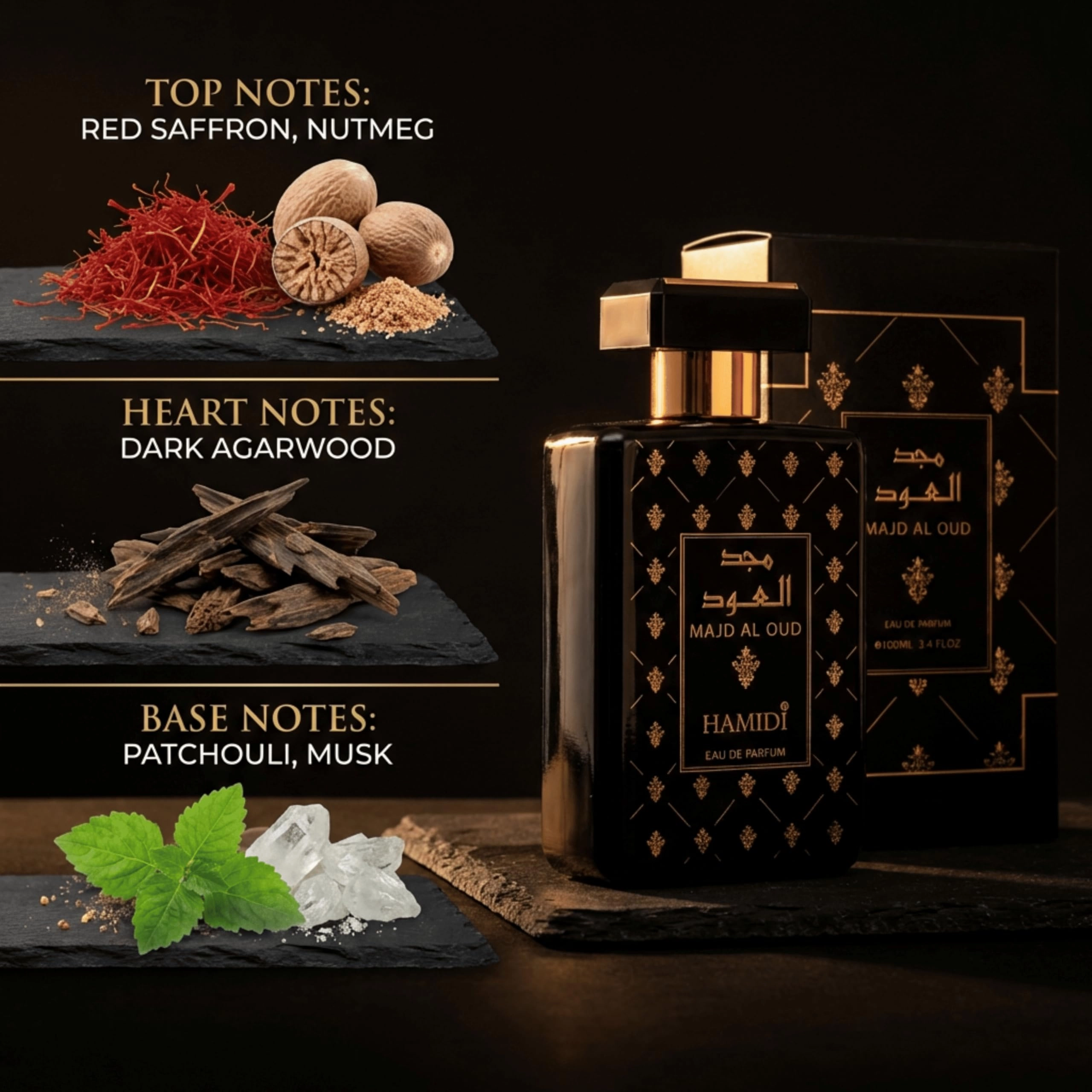 Majd Al Oud Eau de Parfum 100ml