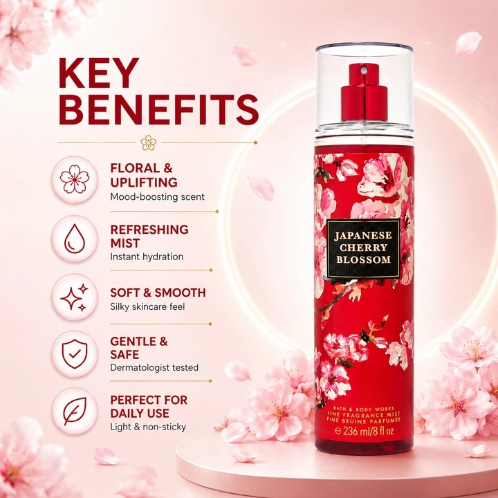 Japanese Cherry Blossom Body Mist - 236ml