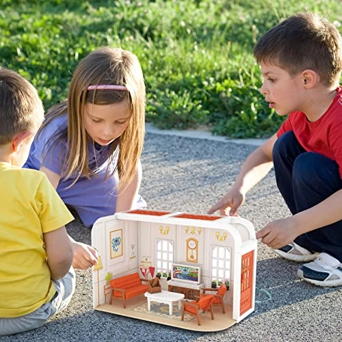 Miniature Dollhouse Kit - Children House 1:32